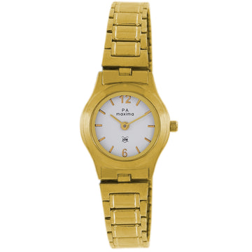Maxima GOLD Women Gold Dial Analogue Watch - 14738CMLY